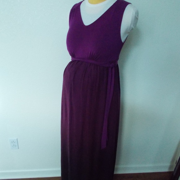 Liz Lange for Target Maternity Dresses & Skirts - HOST PICK Maternity Purple Ombre Maxi Dress size M
